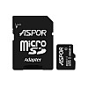 Карта памяти Aspor MicroSDHC 16GB UHS-I (Class 10) + SD адаптер