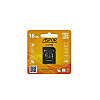 Карта памяти Aspor MicroSDHC 16GB UHS-I (Class 10) + SD адаптер