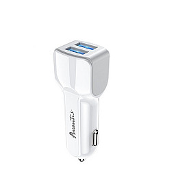 Автомобільне зарядне пристрій Avantis A910 Grand style (2USB/2.4A) - білий