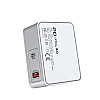 Сетевое зарядное устройство Aspor A839 45W PD QC (UCB C+A) 2в1 Type-C + Lightning- белый