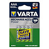 Акумуляторні батарейки AAA VARTA ACCU AAA 1000mAh BLI 4 шт (READY 2 USE)