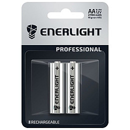 Аккумуляторні батарейки АА ENERLIGHT Professional AA 2700mAh BLI 2 шт