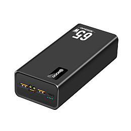 УМБ 30000mAh 65 Вт 0,6 кг для ноутбука быстрая зарядка Quick Charge M16 Черный (PD65W) PD