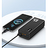 УМБ 30000mAh 65 Вт 0,6 кг для ноутбука быстрая зарядка Quick Charge M16 Черный (PD65W) PD