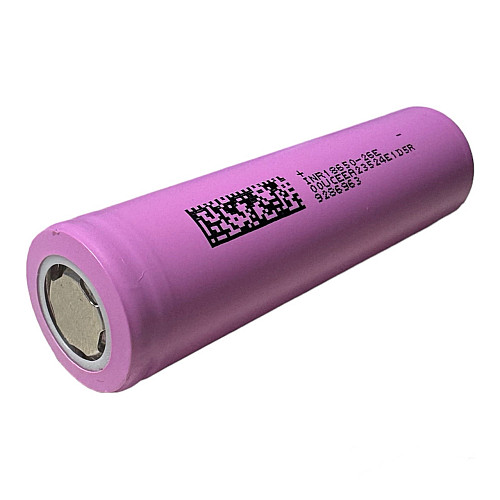 Акумулятор літієвий Li-Ion 18650 4,2V INR 5C 30mΩ 2600mAh Реальна для зборок (INR1865026E)