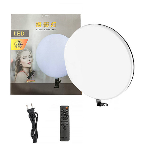 Світлодіодна LED панель Refutuna ML-460 для фото/відео зйомки кругла 45 см з ДУ (11897-69388)