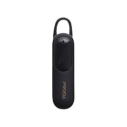 Bluetooth гарнітура Proda PD-BE300 Palo Bluetooth 4.2 70mah Чорна (00000000381)