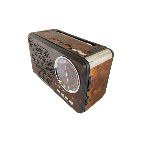 Портативний радіоприймач Everton RT-715 з ліхтариком Bluetooth FM USB SD (1756375710)