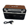 Портативный радиоприемник Everton RT-309 FM/AM/SW/Bluetooth/USB с фонариком (1756375714)
