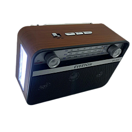 Портативный радиоприемник Everton RT-309 FM/AM/SW/Bluetooth/USB с фонариком (1756375714)
