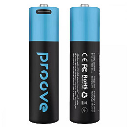 Аккумуляторные батарейки Proove Compact Energy AA Type-C 1.5V 2600mAh 2шт