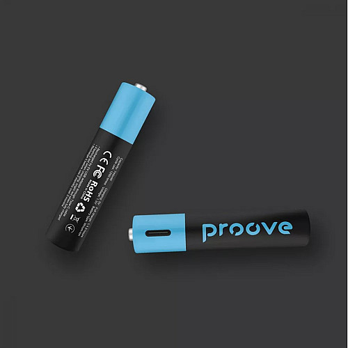 Акумуляторні батарейки Proove Compact Energy AAA Type-C 1.5V 750mAh 2шт