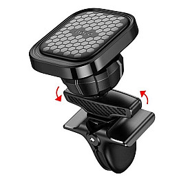 Магнітний тримач для смартфона в авто Hoco S49 Fuerte на дефлектор