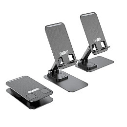 Настільний тримач підставка для телефону та планшета Hoco PH50 Чорний