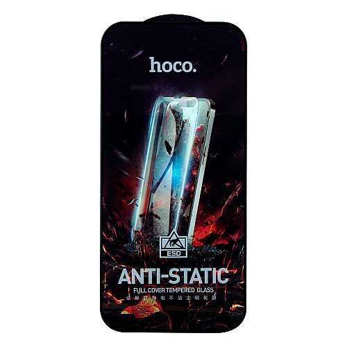 Захисне скло Hoco G10 HD Антистатичне iPhone 14 Pro 25 шт Чорний