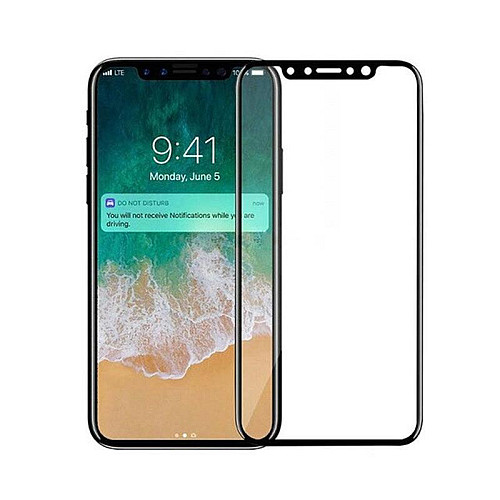 Защитное противоударное стекло Remax GL-04 Caesar 3D Full Glass iPhone X/iPhone Xs Black