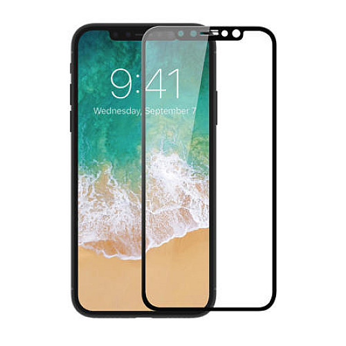 Захисне протиударне скло Remax GL-09 Perfect 2.5D iPhone X/ iPhone Xs Black
