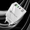 Сетевое зарядное устройство Mirrow USB 2-Type-C Super Charge/Quick Charge 3.0 PD 58W White (FR050841)