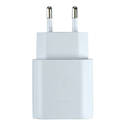 Комплект зарядного устройства Samsung 1Type-C PD25W Type-C to Type-C 1:1 White