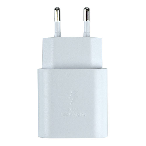 Комплект зарядного устройства Samsung 1Type-C PD25W Type-C to Type-C 1:1 White