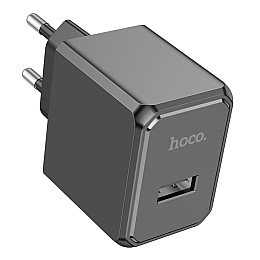 Сетевое зарядное устройство Hoco CS11A 1USB 10.5W 5V/2.1A Black