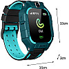 Детские умные смарт часы No Brand Q19 Blue (16110-hbr)