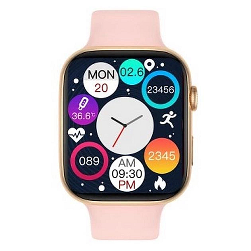 Сенсорні розумні жіночі смарт-годинники Smart i7 Pro Max Pink (16062-hbr)