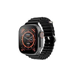 Сенсорні смарт-годинники Smart T800 Ultra Black (16074-hbr)