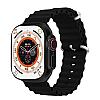 Сенсорні смарт-годинники Smart T800 Ultra Black (16074-hbr)