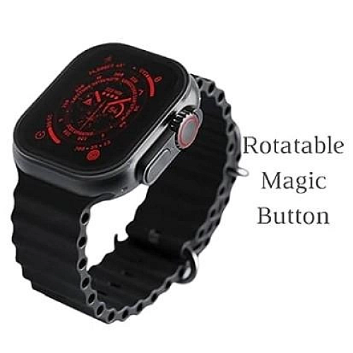 Сенсорні смарт-годинники Smart T800 Ultra Black (16074-hbr)