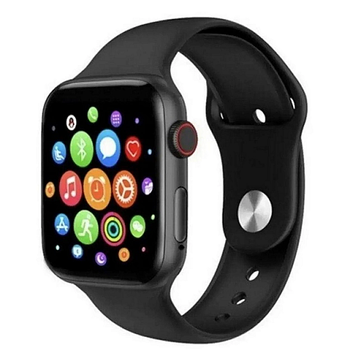 Умные сенсорные смарт-часы Band T500+ Pro Black (16081-hbr)