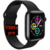 Умные сенсорные смарт-часы Band T500+ Pro Black (16081-hbr)