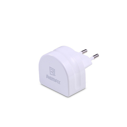 Сетевое зарядное устройство Remax RMT-7188 Moon 2.1A 2 USB 220V White