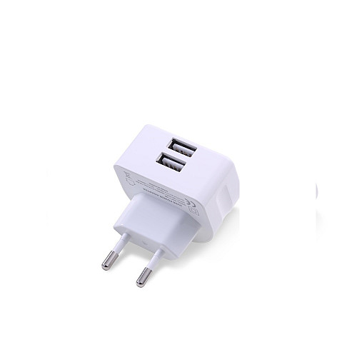 Сетевое зарядное устройство Remax RMT-7188 Moon 2.1A 2 USB 220V White