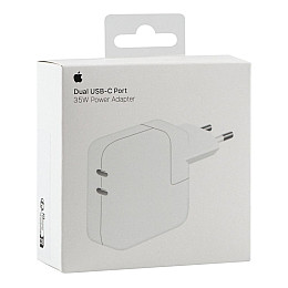 Сетевое зарядное устройство Apple Dual Type‑C PD25W/PD25W Total 50W 1:1 White