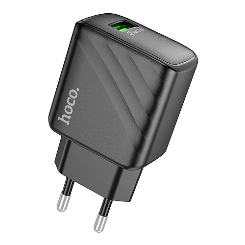 Сетевое зарядное устройство Hoco CS21A 1USB QC 18W Quick Charge 3.0 Black