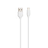 Адаптер мережевого зарядного пристрою Hoco C12 Dual USB Charger 2 USB 2.4A Output Lightning Adapter iPhone 6 / iPhone 5 USB-C Адаптер Watch 3 / Watch 4 Білий