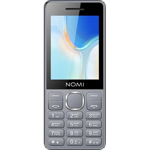 Мобільний телефон Nomi i2860 Dual Sim Сірий