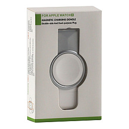 Беспроводное зарядное устройство Magnetic for Apple Watch Type-C male USB male White