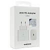 Блок питания Samsung Type-C PD 45W 1:1 PD/PPS 3.3-11.0V White