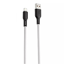 Кабель Proove Rebirth Lightning 2.4A 1м білий