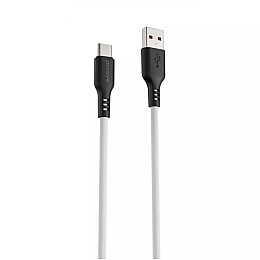 Кабель Proove Rebirth Type-C 2.4A 1м білий