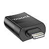 Адаптер переходник OTG Hoco UA17 Lightning-USB 2.0 Black (31552_2906977)