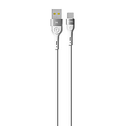 Кабель для зарядки USB Ridea RC-XS51 X-Silicone USB-Type C 60W 20V/3A 1.2 м Белый