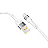 Кабель для зарядки USB Ridea RC-XS51 X-Silicone USB-Type C 60W 20V/3A 1.2 м Белый