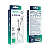 Кабель для зарядки USB Ridea RC-XS51 X-Silicone USB-МicroUSB 60W 20V/3A 0.25m Белый