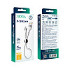 Кабель для зарядки USB Ridea RC-XS51 X-Silicone USB-Lightning 12W 5V/2.4A 0.25 м Белый