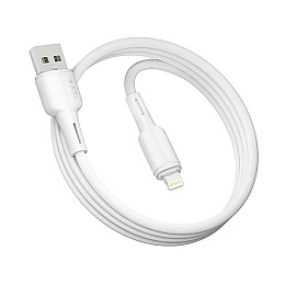 Кабель для зарядки и обмена данными USB Ridea RC-CO10 CommonPro 12W 5V/2.4A USB-Lightning 1 м Белый
