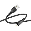 Кабель для зарядки и обмена данными USB Ridea RC-CO10 CommonPro 12W 5V/2.4A USB-Lightning 1 м Черный