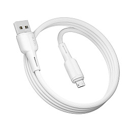 Кабель для зарядки и обмена данными USB Ridea RC-CO10 CommonPro 60W 20V/3A USB-МicroUSB 1 м Белый